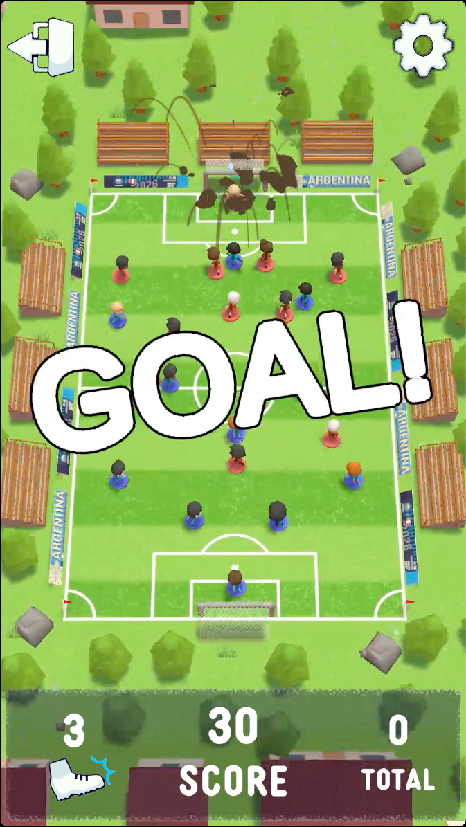 Pasala goal screen
